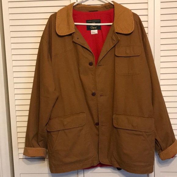 Orvis Other - Orivis Tan Field Hunting Jacket with Game Bag